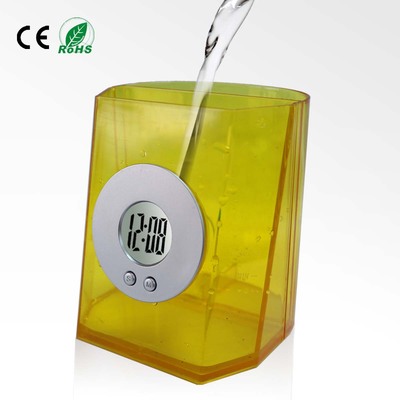 创意环保万年历水能钟/水动力时钟/喝水笔筒钟/不用电池的时钟 - 创意环保万年历水能钟/水动力时钟/喝水笔筒钟/不用电池的时钟厂家 - 创意环保万年历水能钟/水动力时钟/喝水笔筒钟/不用电池的时钟价格 - 东莞市佳泰塑胶电子制品厂 - 